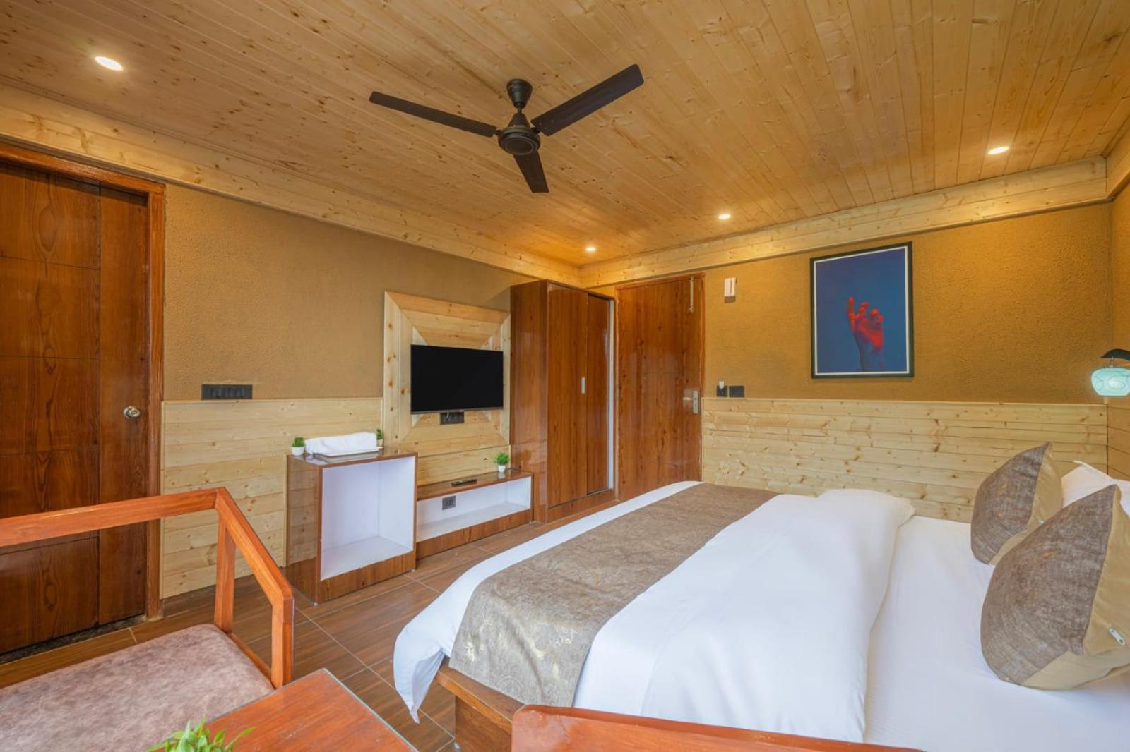 The Nature Dreams I Vacations I Conference I Mice I Family Events I Open Air Terrace I Sky Bonfire I Kufri By Exotic Stays Shimla Ngoại thất bức ảnh