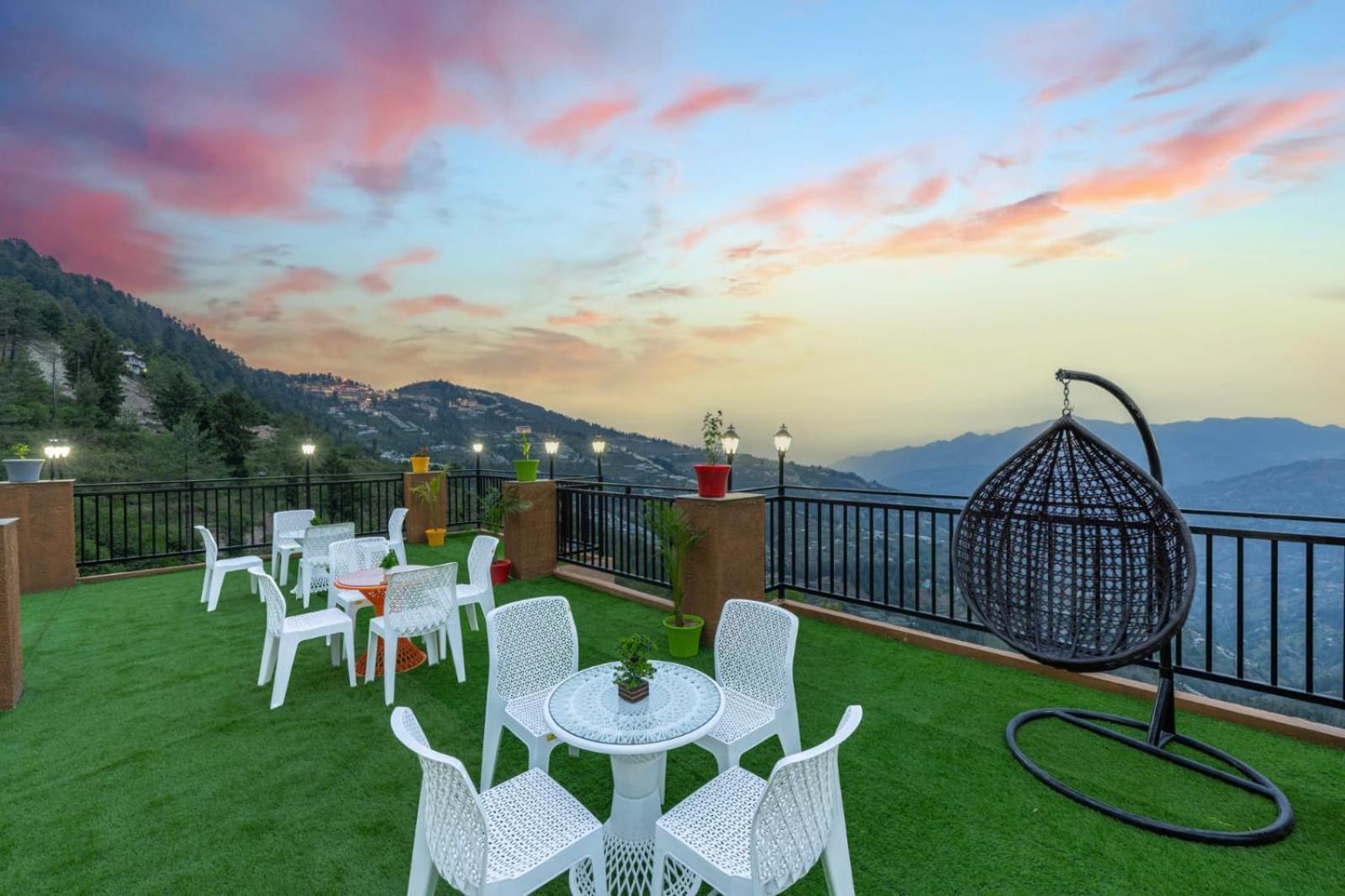 The Nature Dreams I Vacations I Conference I Mice I Family Events I Open Air Terrace I Sky Bonfire I Kufri By Exotic Stays Shimla Ngoại thất bức ảnh