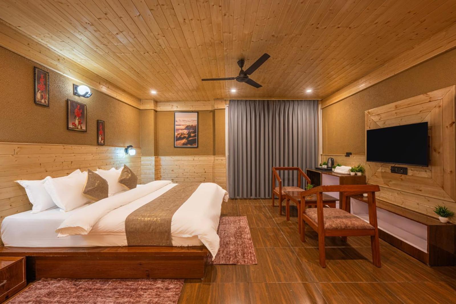 The Nature Dreams I Vacations I Conference I Mice I Family Events I Open Air Terrace I Sky Bonfire I Kufri By Exotic Stays Shimla Ngoại thất bức ảnh