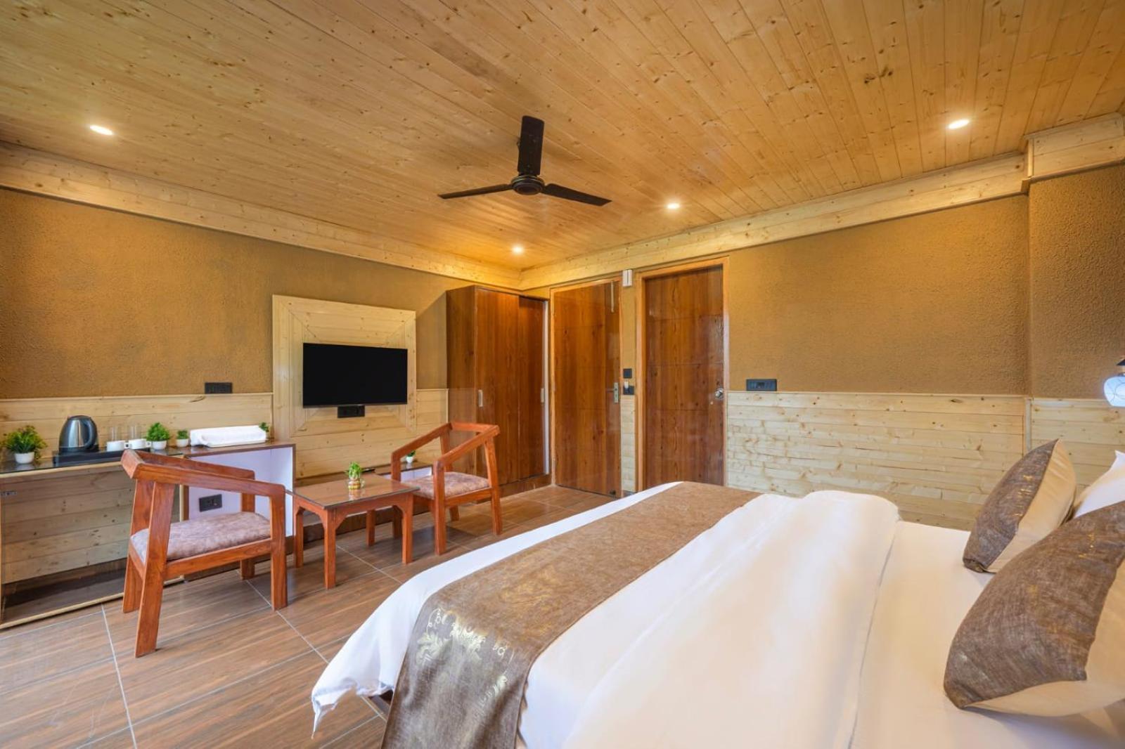 The Nature Dreams I Vacations I Conference I Mice I Family Events I Open Air Terrace I Sky Bonfire I Kufri By Exotic Stays Shimla Ngoại thất bức ảnh